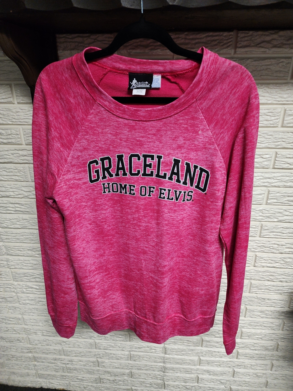 Grace Pink 'Graceland Home of Elvis' Crewneck Sweatshirt
